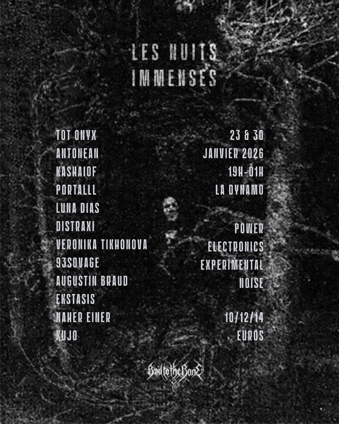 LES NUITS IMMENSES 2026
